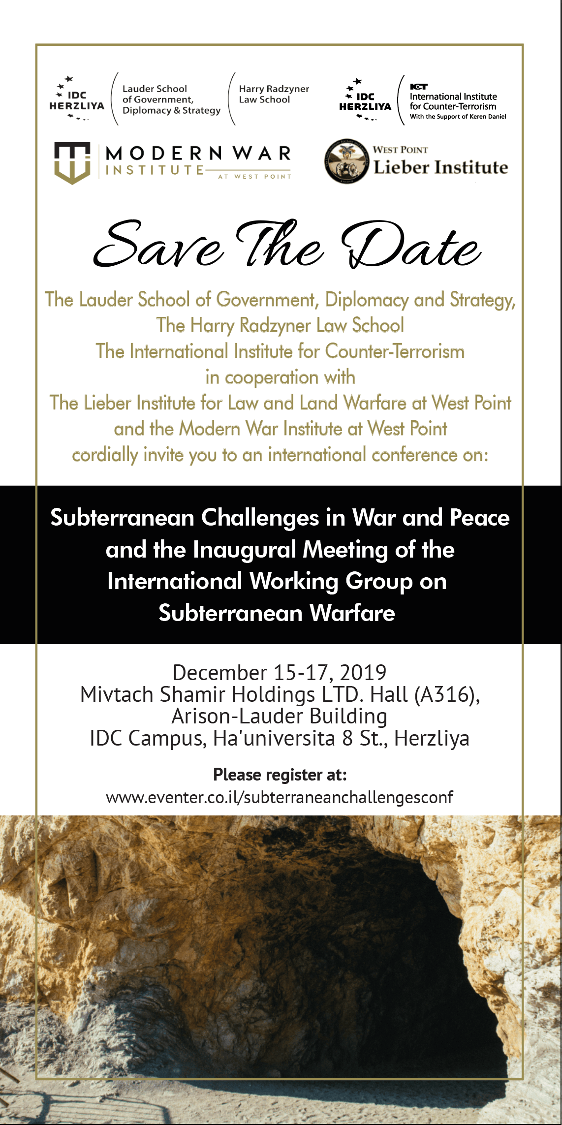 Subterranean Challenges in War and Peace - Lieber Institute West Point