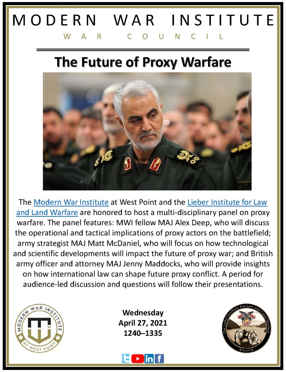 The Future of Proxy Warfare - Lieber Institute West Point