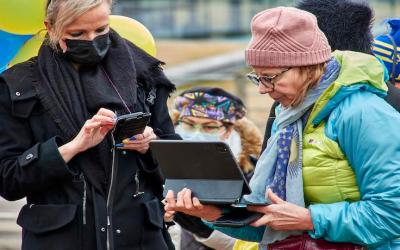 Ukraine Symposium – Are Civilians Reporting With Cell Phones Directly Participating in Hostilities?